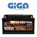 2 Bater�as Camper Caravana 12V 100 Amperios | Servicio y Arranque  GN100-AGM